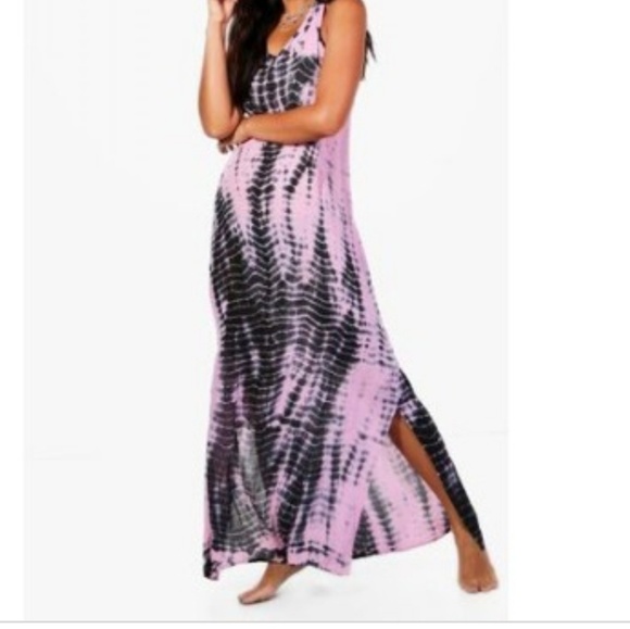 Boohoo Dresses & Skirts - Boohoo Beach Maxi coverup dress Easter spring